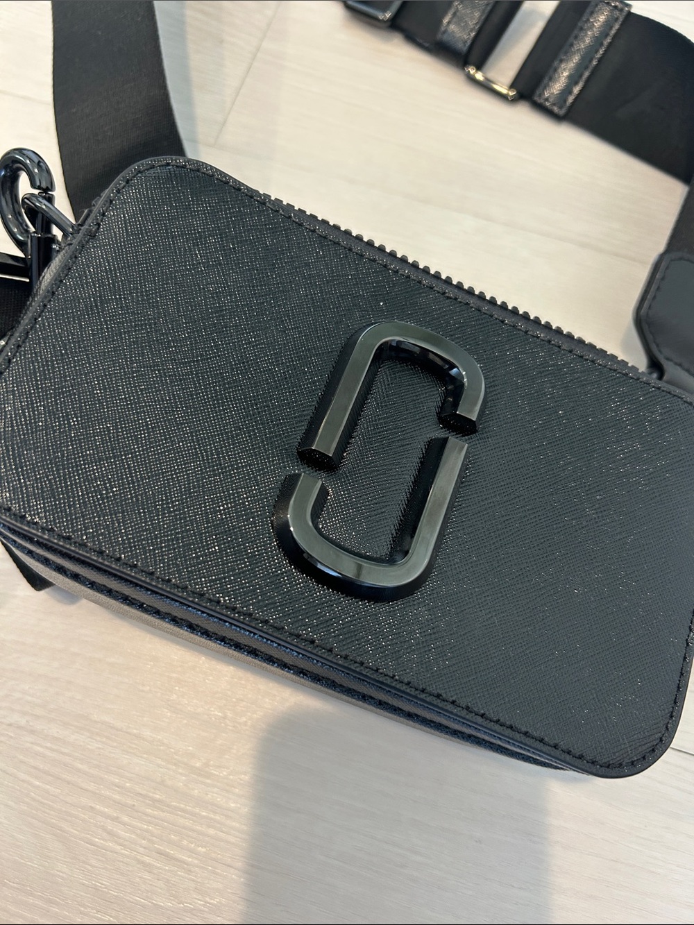 Marc Jacobs Black Crossbody Camera Bag